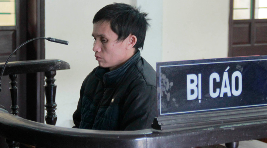 Nguyễn Trọng Như tại phiên tòa