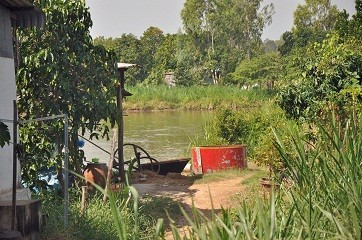 Trang trại nuôi cá nơi nạn nhân bị sát hại