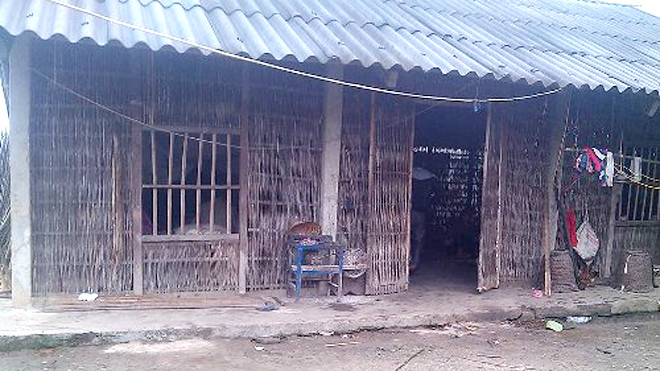 Căn nhà nơi xảy ra vụ án