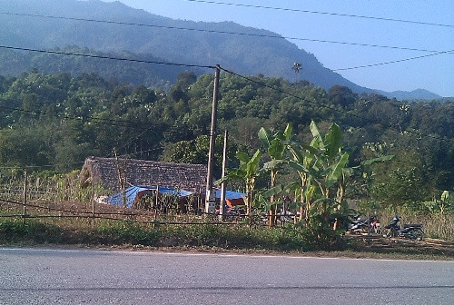 Ngôi nhà nơi bà Đương bị giết hại