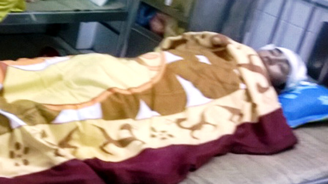 Tài xế Nguyễn Hữu Tư đang được điều trị tại bệnh viện