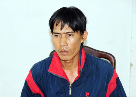 Đối tượng Nhựt tại cơ quan Công an