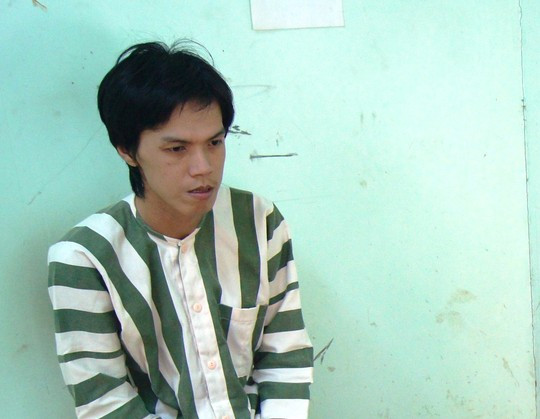 Nguyễn Minh Phương tại cơ quan Công an