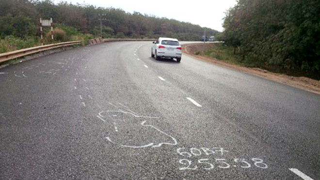 Hiện trường vụ tai nạn