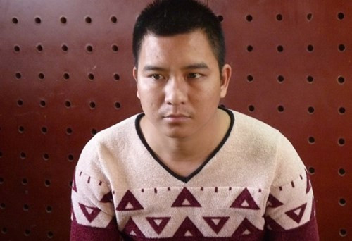 Tráng tại cơ quan công an - Ảnh: Nam Anh