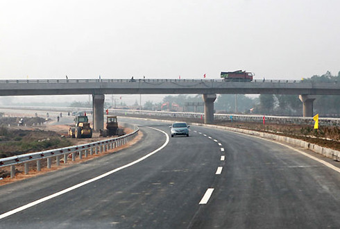 Quốc lộ 3 mới hiện được thiết kế theo tiêu chuẩn cao tốc. Ảnh: MT