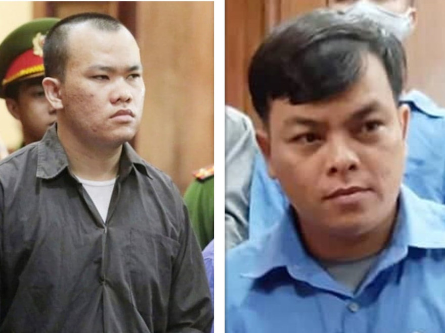 Phúc XO (phải) cùng em trai Trần Ngọc Tài cùng bị phạt tù. Ảnh: Tân Châu