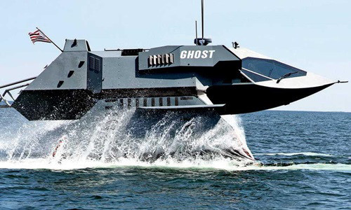 Tàu Con ma chạy thử nghiệm. Ảnh: Bloomberg.