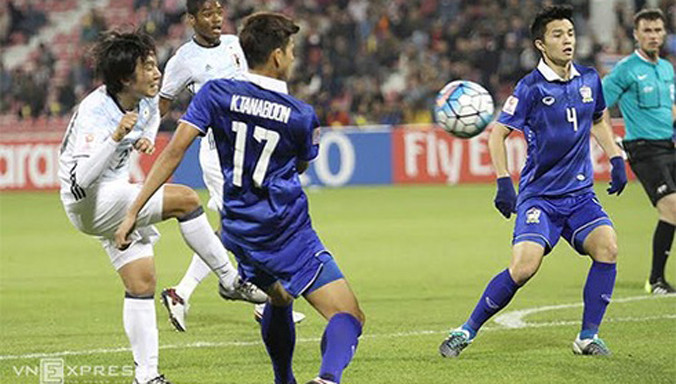 U23 Nhật Bản nhấn chìm người Thái trong 'mưa gôn'