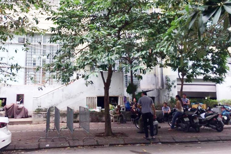 Khu vực người dân phát hiện cháu bé.