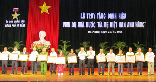 Tặng, truy tặng danh hiệu cao quý cho 478 Mẹ VNAH