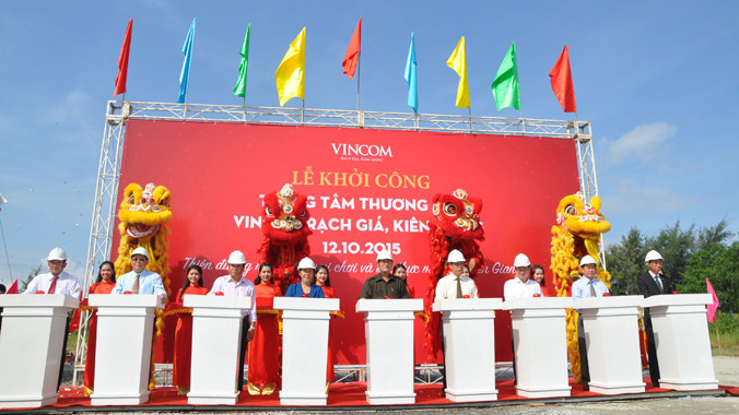 Ảnh lễ khởi công.