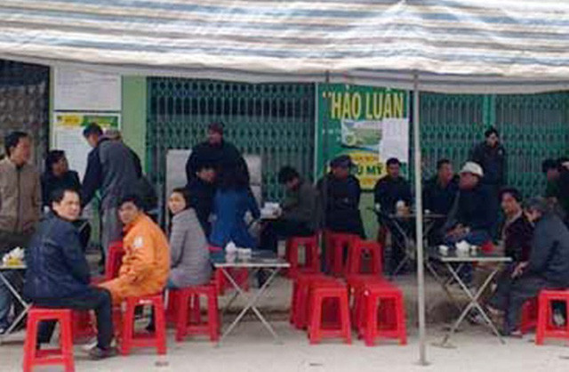 Hiện trường nơi xảy ra vụ việc