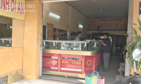 Tiệm vàng xảy ra vụ cướp