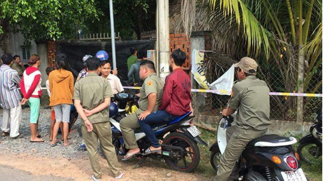 Hiện trường nơi xảy ra vụ việc