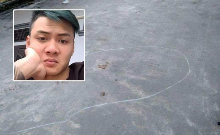 Hiện trường nơi xảy ra vụ án và nghi phạm Nguyễn Duy Quang (19 tuổi) trú tại xã Đông Cường, huyện Đông Hưng, tỉnh Thái Bình