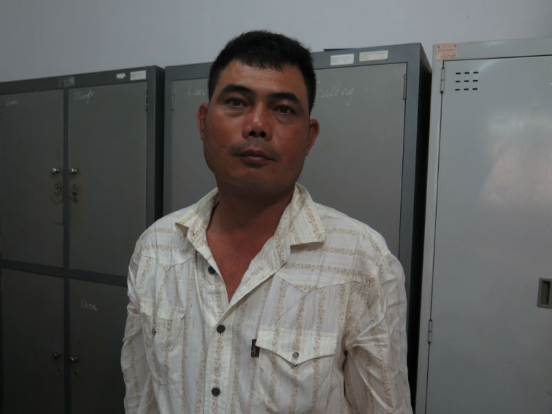 Tuấn bị bắt giữ tại công an