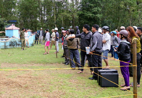 Hiện trường vụ án mạng