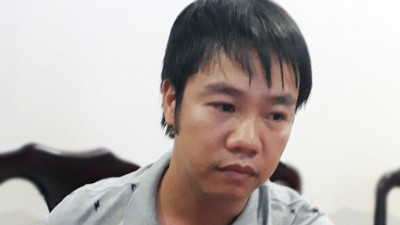 Nguyễn Xuân Chiến tại đồn Công an Tân Sơn Nhất