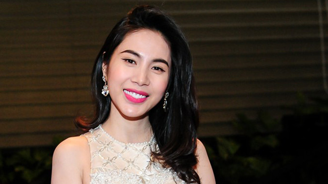 Thủy Tiên tự nhận không khéo ăn nói. Ảnh: Thành Luân.