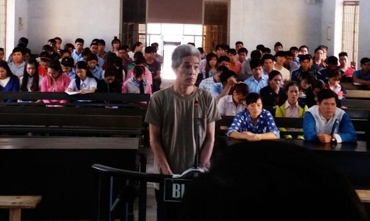 Bị cáo tại phiên toà