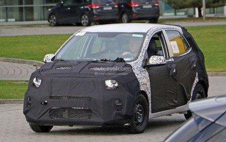 Lộ diện Kia Picanto/Morning thế hệ mới trên đường chạy thử