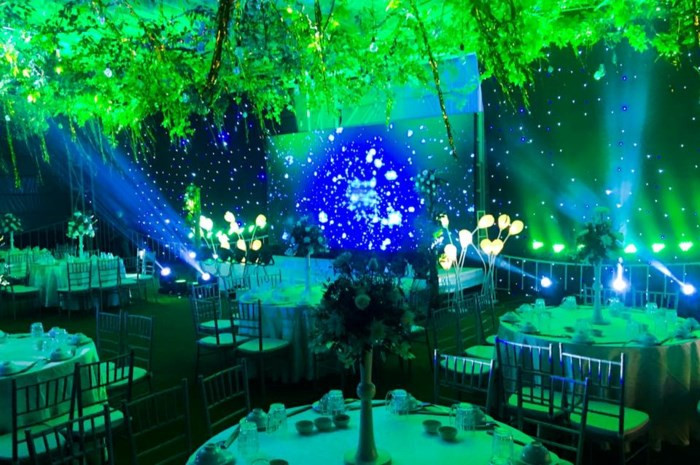 Quang cảnh buổi tiệc sinh nhật mà cô T tổ chức, nhưng chỉ có 5 khách tới dự