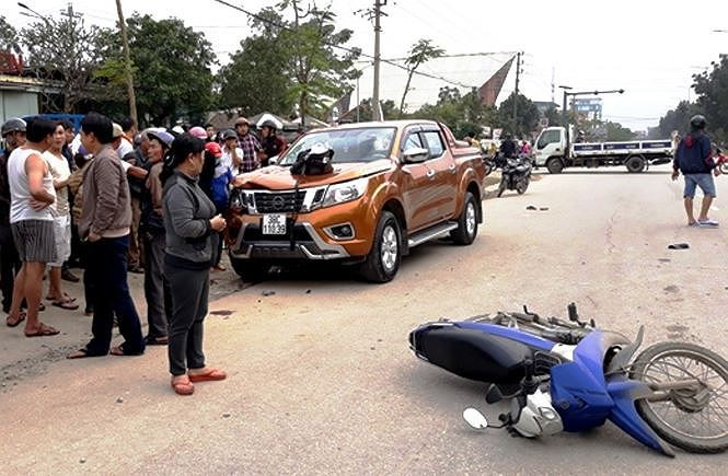 Hiện trường vụ tai nạn