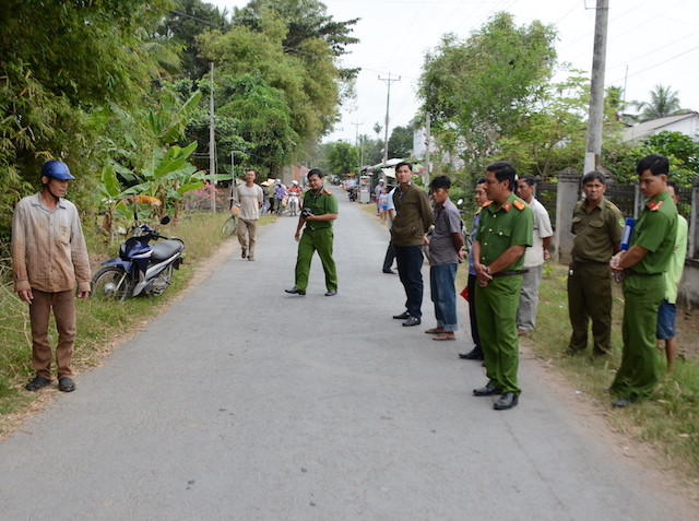 Hiện trường xảy ra vụ việc