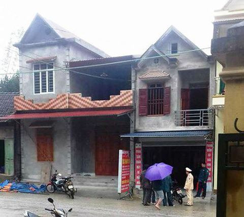 Ngôi nhà xảy ra vụ nổ