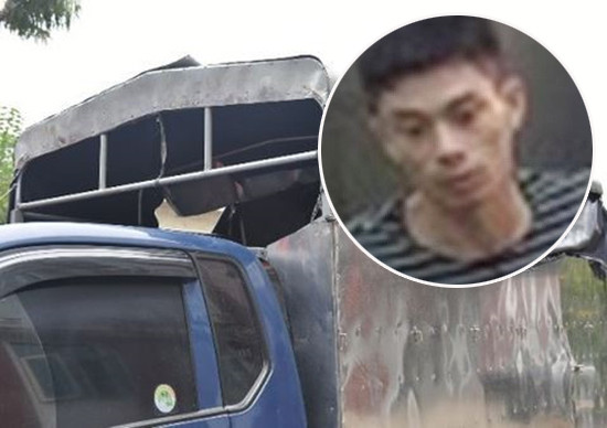 Nguyễn Văn Dũng và chiếc xe tải được gia cố 2 lớp rỗng ở giữa để nhồi ma tuý