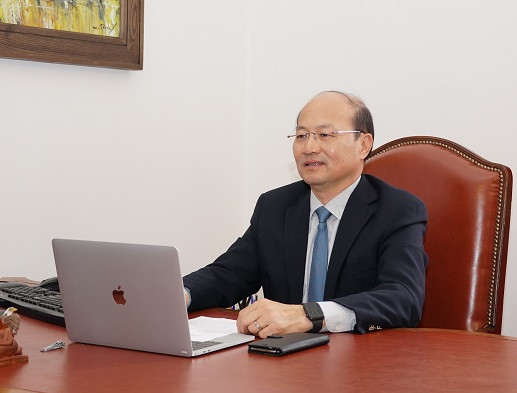 Đại sứ Lê Dũng. (Ảnh: Mofa)