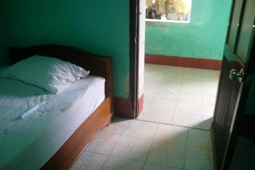 Phòng nghỉ nơi phát hiện nạn nhân chết.