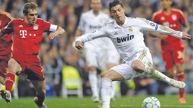  Lahm từng làm câm lặng Ronaldo hai năm trước. Ảnh: beinsports