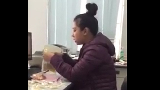 Ảnh cắt từ clip.