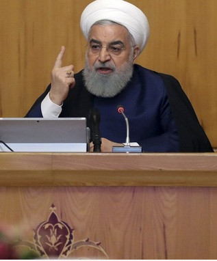 Tổng thống Iran Hassan Rouhani. (Ảnh: AP)