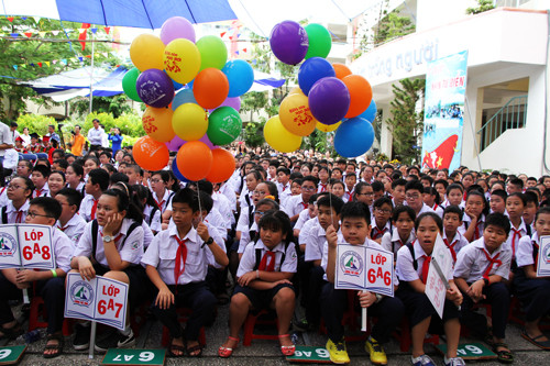 Học sinh TP HCM sẽ được nghỉ Tết Đinh Dậu 14 ngày. Ảnh: Mạnh Tùng.