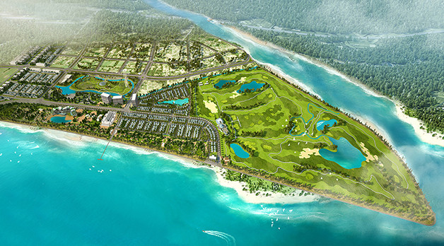 Phối cảnh dự án FLC Samson Golf Links.