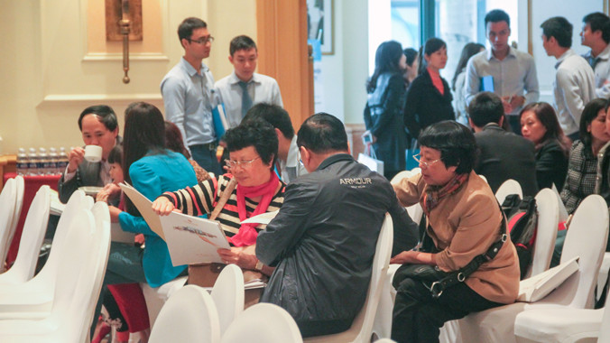 Dự án Home City làm giá, tạo sốt ảo?. Ảnh: N.M.