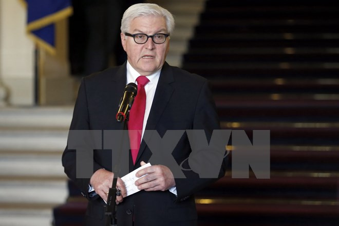Ngoại trưởng Đức Frank-Walter Steinmeier. (Nguồn: AFP/TTXVN)