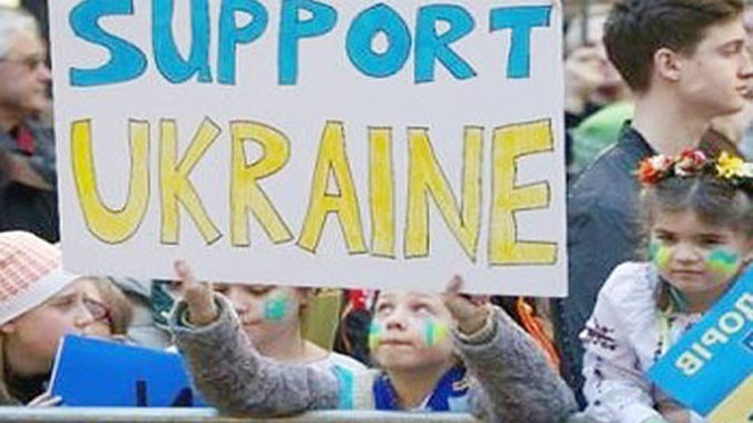 Nền kinh tế Ukraine đang rơi vào tình thế rất khó khăn.