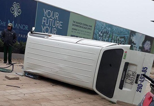 Hiện trường vụ tai nạn. Ảnh: Otofun