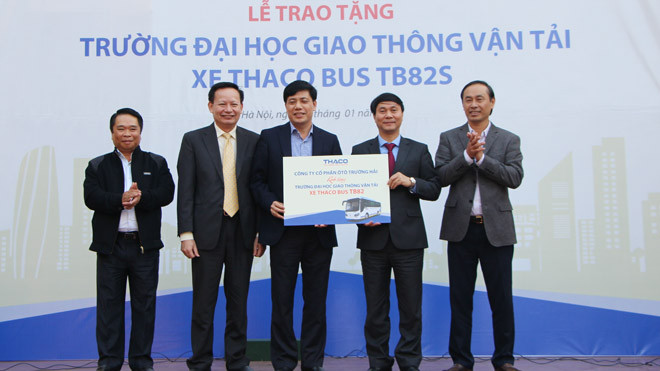 Một số hoạt động hỗ trợ giáo dục của Thaco