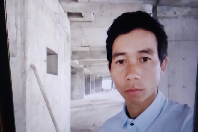 Nghi phạm giết người Cà Văn Biển.