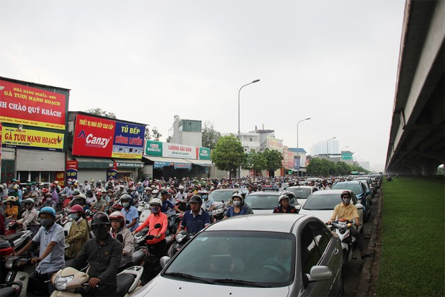 Đường vành đai 3 sẽ được xén dải phân cách mở rộng làn đường, giảm ùn tắc