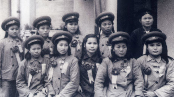 Những cô gái xinh đẹp trên chiến trường Điện Biên