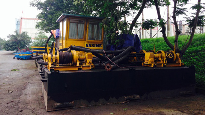 Cận cảnh tàu “công nghệ đặc biệt” biến thành sắt vụn