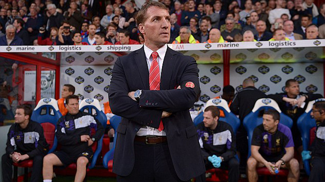 Rodgers bày tỏ sự thất vọng khi Liverpool vuột mất ngôi vô địch. Ảnh: PA
