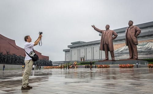 Mỹ sắp ban lệnh cấm công dân tới Triều Tiên. Ảnh: Reuters.