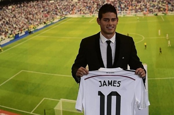 Gánh nặng đang được đặt trên vai James Rodriguez